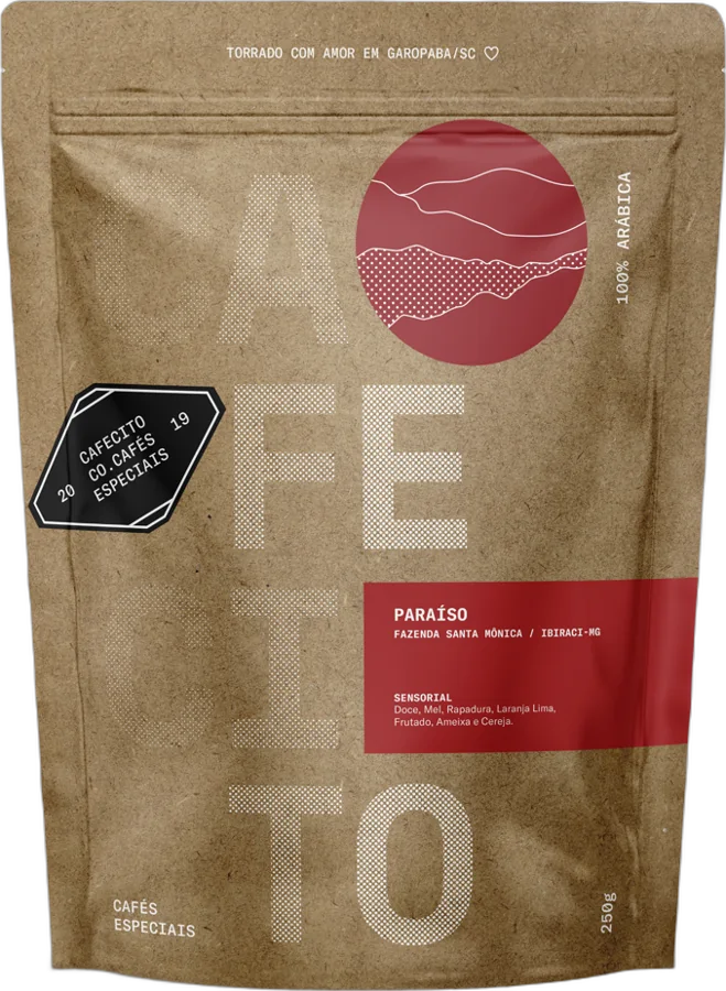 Pacote do café Paraíso